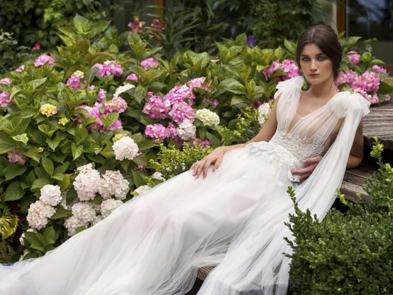 2020 лёгкие Свадебные платья v-образный вырез без рукавов кружевная Апликация Свадебные платья с открытой спиной с коротким шлейфом