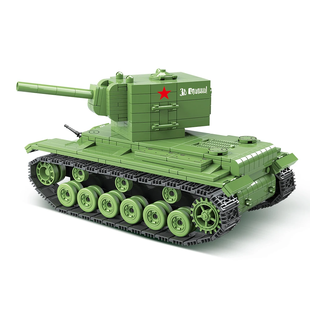 Мировой войны танк KV 2 тяжелый Panzer Танк военные ww2 армии советского солдата Minifis