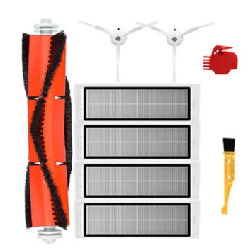 

9PCS/SET Roller Brush Side Brushes Filter Kit For Xiaomi Roborock S6 S5 MAX S60 S65 S5 S50 S55 E25 Vacuum Cleaner Cleaning Brush