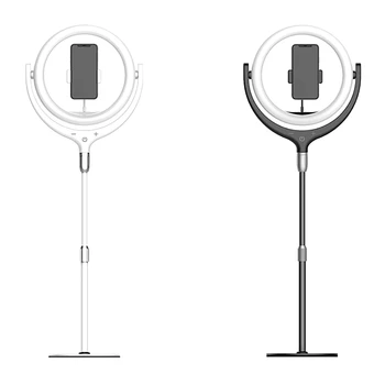 

LED Selfie Ring Light for Live Broadcast/YouTube Video Dimmable Beauty Ring Light Foldable Fill Light Bracket