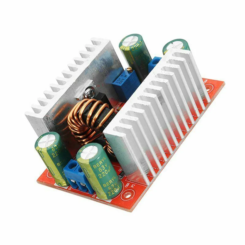 1 шт. DC-DC конвертер 10/12/15/20A 150-1200W шаг вверх/вниз Boost адаптер прочный
