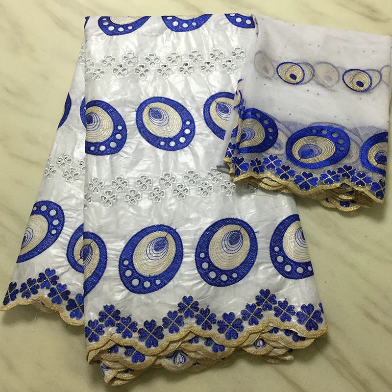 Новейшие выдолбленные в форме сердца отверстия Дизайн 5 ярдов Базен Riche и 2 ярдов сетка кружева PB61 Лидер продаж африканская восковая кружевная ткань