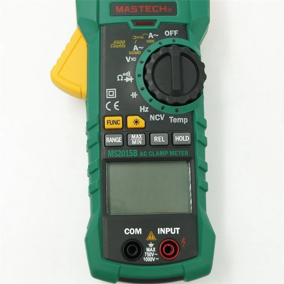 MASTECH MS2015B 1000A AC хомуты с сопротивлением емкостью частотой температурой и NCV