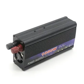 

1000W Pure Sine Wave Intelligent String Inverter 12V/24V/48V/60V to 220V Power Inverter Car Converter Adapter Car Inverter