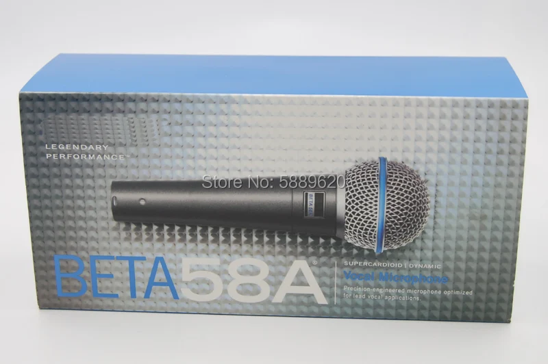 headset with mic BETA58A Wired Professional Vocals Microphone BETA57A Super-Cardioid 58A Dynamic Mic For Live Vocals Karaoke Stage Recording mic stand