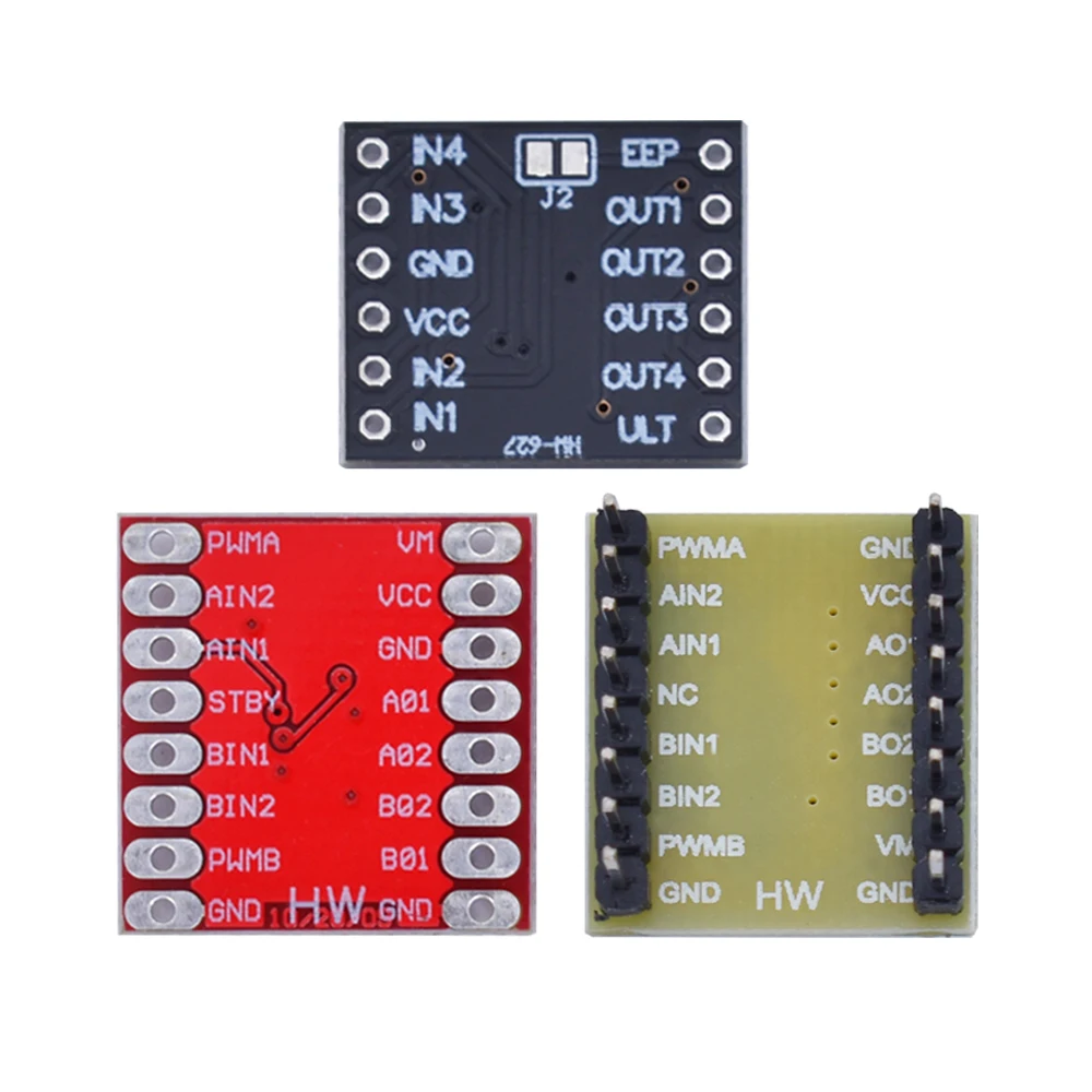WAVGAT TB6612 DRV8833 Dual Motor Driver 1A TB6612FNG для микроконтроллера Arduino лучше чем L298N|Интегральные