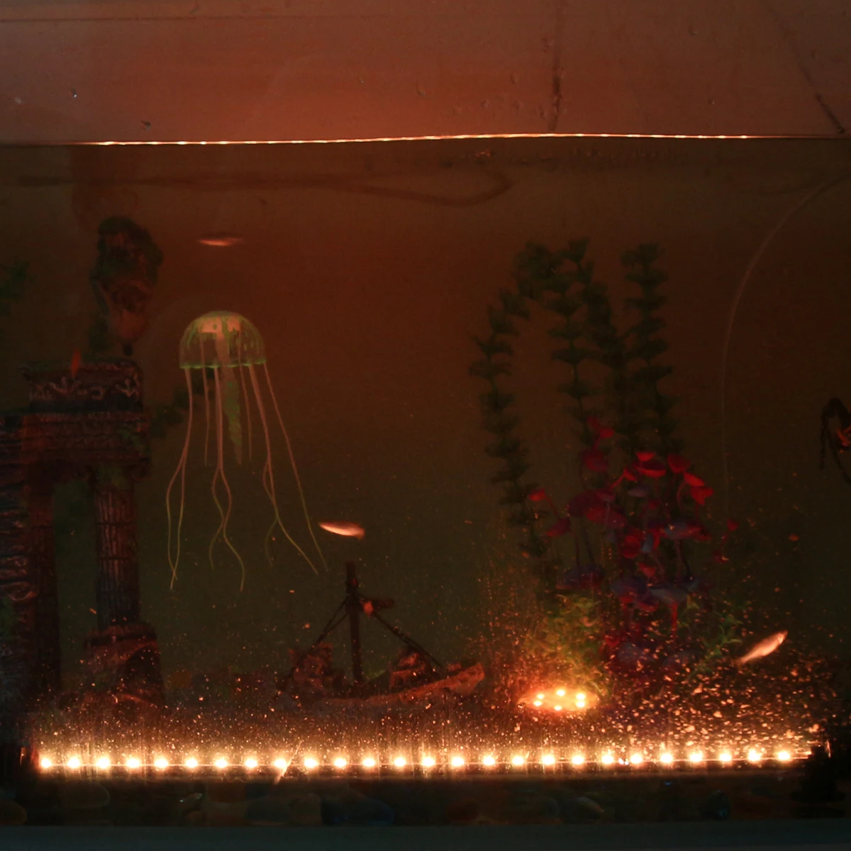 Водонепроницаемый светильник для аквариумов RGB дистанционный аквариумный 5050 SMD