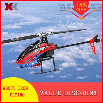 

New Arrivals Xk K130 2.4g 6ch Brushless 3d6g System Flybarless Rc Helicopter Bnf For Futaba S-fhss
