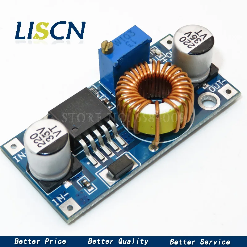XL4005 DSN5000 Beyond LM2596 DC-DC adjustable step-down 5A 75W power Supply module Large current | Обустройство дома