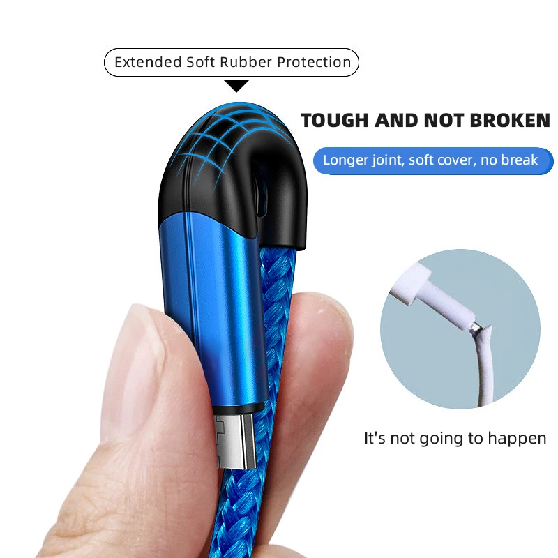 KSTUCNE Micro USB кабель зарядное устройство для samsung Galaxy S7 Быстрая зарядка мобильного