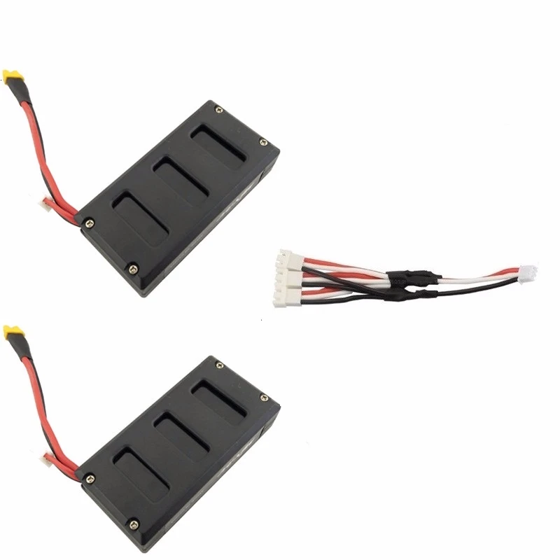 Для MJX Bugs 6 B8 7,4 V 1300mAh 25C батарея+ зарядное устройство для MJX B6 RC Квадрокоптер Запасные Части RC Дрон lipo батарея - Цвет: Yellow