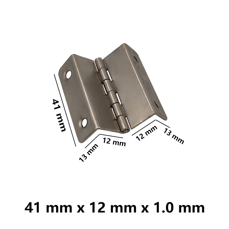 Vintage Furniture Cabinet Foldable Door Hardware Mute Double Bifold Hinge 2PCS furniture hinge cabinet door hinges cabinet hinges