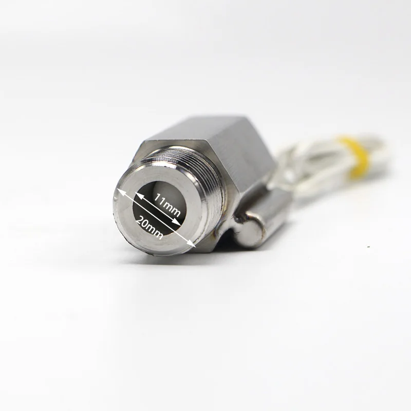 1/2" 110v 220V Liquid Water Flow Sensor Switch Male Threaded Ports Metal Shell ZFS-03S