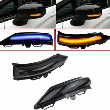 

LED Dynamic Turn Signal Light Repeater Lamp For Ford Fiesta ST Line MK8 2018 2019 Side Mirror Flowing Blinker Indicator