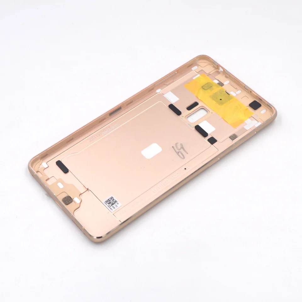 Gold Color ZS550KL корпус для Asus Zenfone 3 Deluxe 5,5 ZS550KL задняя крышка батарейный отсек объектив камеры(без кнопки громкости - Цвет: Gold Color