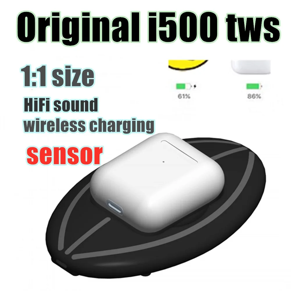 Оригинальные i500 TWS умные сенсорные беспроводные наушники 8D супер бас гарнитура pk w1 h1 чип pk i10 i20 i30 i100 i20000 i9000 i10000 tws - Цвет: all have
