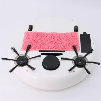 

3 In 1 Household Charging Marble Vacuum Cleaner Set Intelligent Robot Sweeping Bagless Smart Planned Dust Low Noise