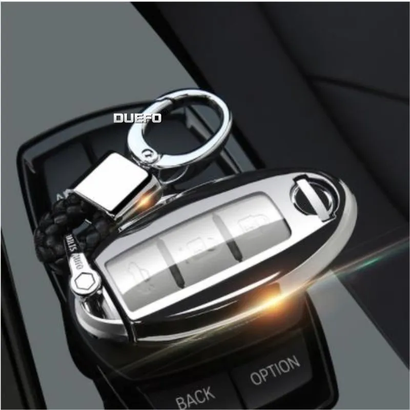 ТПУ чехол для ключа автомобиля fob для Nissan Qashqai J10 J11 X-Trail t31 t32 kicks Tiida Pathfinder муранское Примечание Juke аксессуары