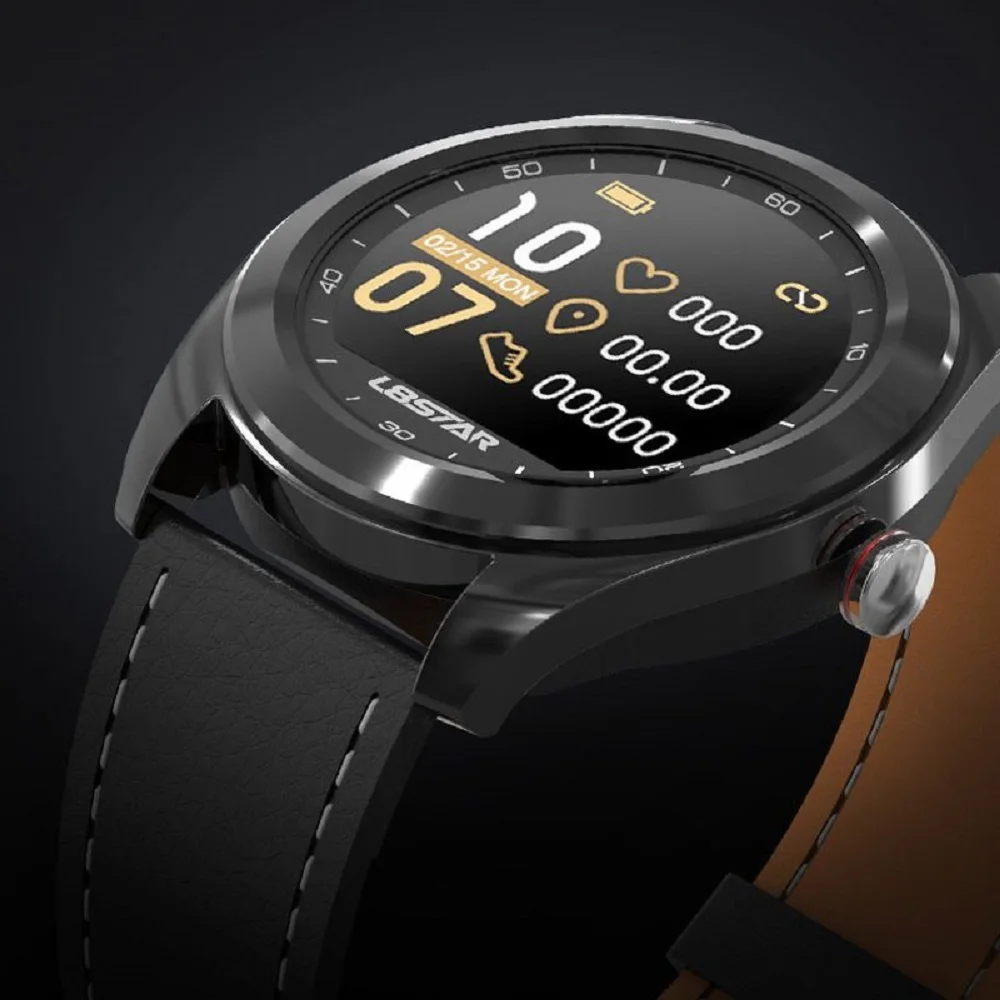  B6 Smart Fitness Watch ECG PPG HRV Heart Rate Blood Pressure Sleep Monitor Health Tracker Sport Bus - 4000074907142