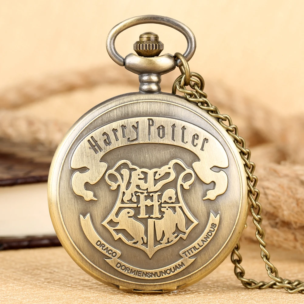 Clock Watches Chain Necklace Pendant Retro Relogio Analog Quartz Montres Gifts-Accessory