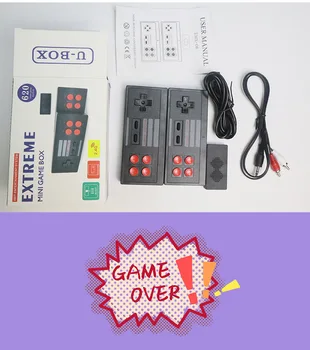 

Updated Mini Video Game Console 2.4G Wireless Controller 620 in 1 Game Box Retro Handheld Game Player For NES Game Family