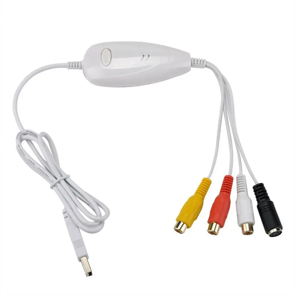 Usb Захват аудио, Видео Vhs конвертер DVD карты захвата видеокамеры ТВ коробка старый Vhs лента в цифровой файл
