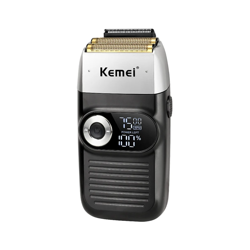 Barba e Máquina de Cortar Cabelo sem Fio Aparador de Corte de Cabelo Kemei Careca Navalha Elétrica Fine-tuning Clipper Ferramenta 36d Km-2026 13 High Quality Eletrodomésticos