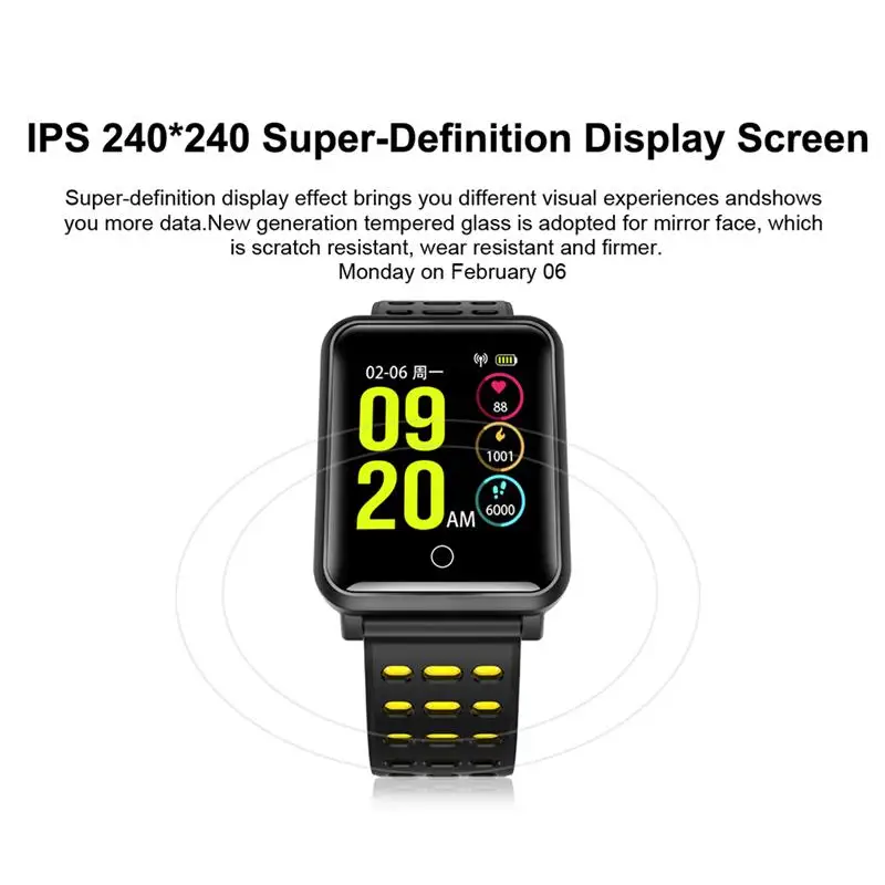 Smart Bracelet Waterproof Fitness Tracker Pedimeter Anti Lost Health Sleep Monitor Heart Rate Monitor Wristband Smart Band