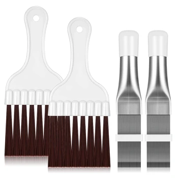 

Air Conditioner Condenser Fin Comb, Fin Cleaning Brush Air Conditioner Fin Cleaner Refrigerator Coil Cleaning Whisk