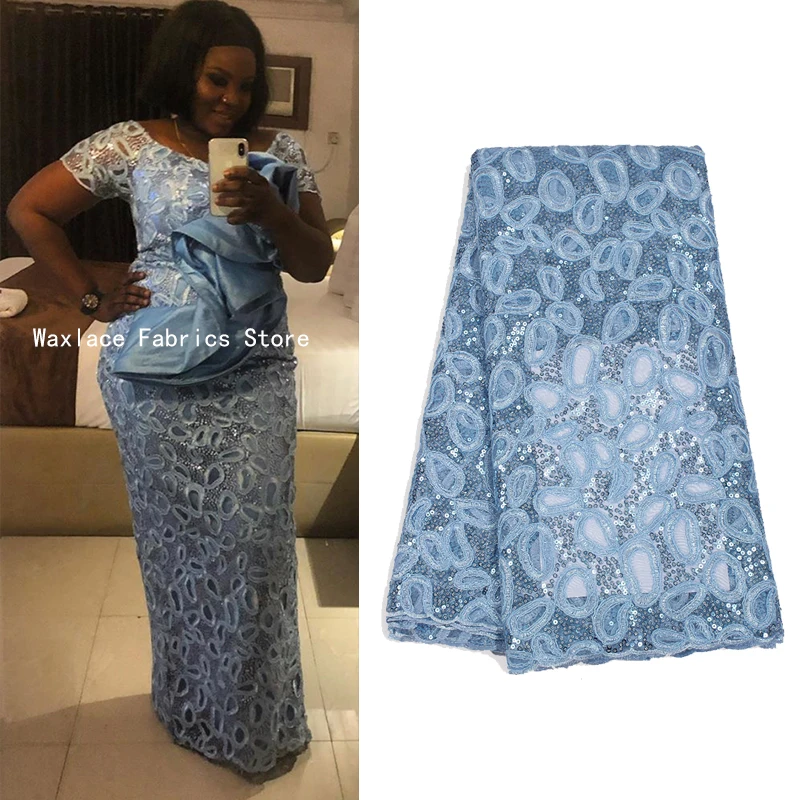 Новинка Африканское кружево ткань 2019 высококачественное Золотое Сетчатое с