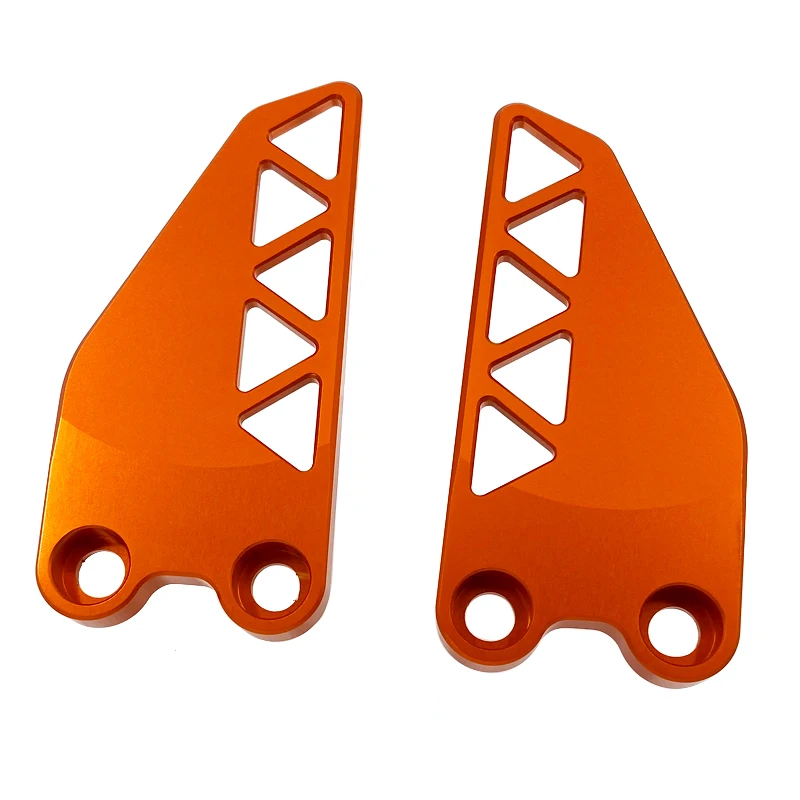 Motorbike Duke 250 390 Front Rear Foot Step Side Guard Wing Cover Protector CNC Aluminum Parts (1)