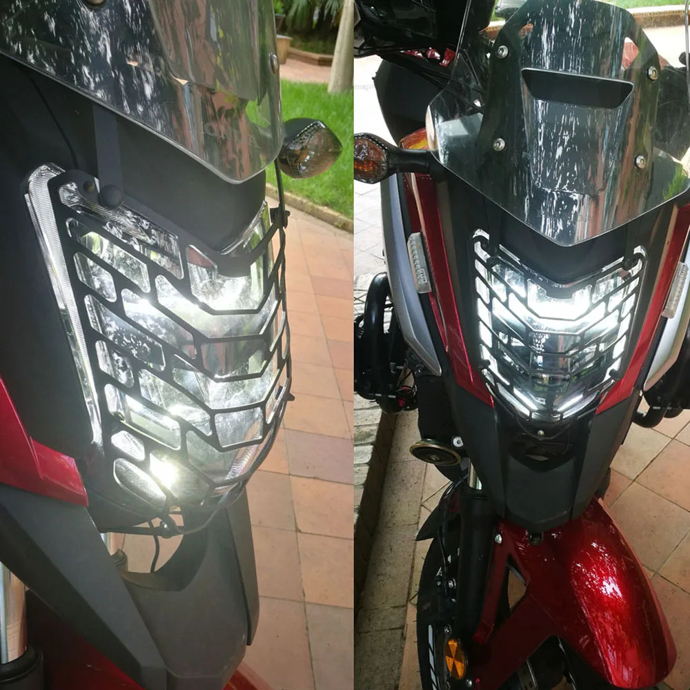 Для HONDA NC700X NC 700X NC750X NC 750X 2012- мотоциклетный передний головной светильник решетка объектива Защитная крышка