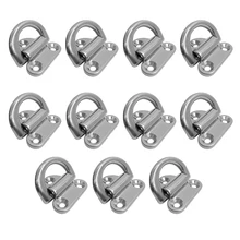 11 шт. в упаковке, 316 нержавеющая сталь, d-образное кольцо, веревка для крепления, якорные точки для морской лодки, палубный грузовой прицеп, пикап