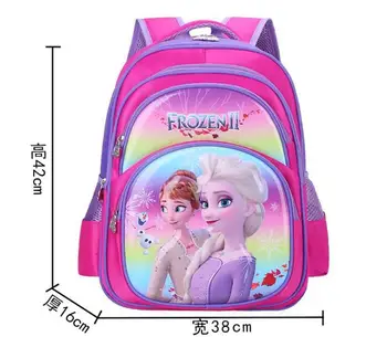 

Disney cars children schoolbag Boys waterproof schoolbag girls Lovely kids Princess Cartoon Backpack