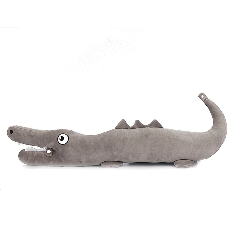 

Creative cute crocodile doll plush toy pillow long pillow can be used as a Weibo doll pp cotton filled comfortable fabric gift