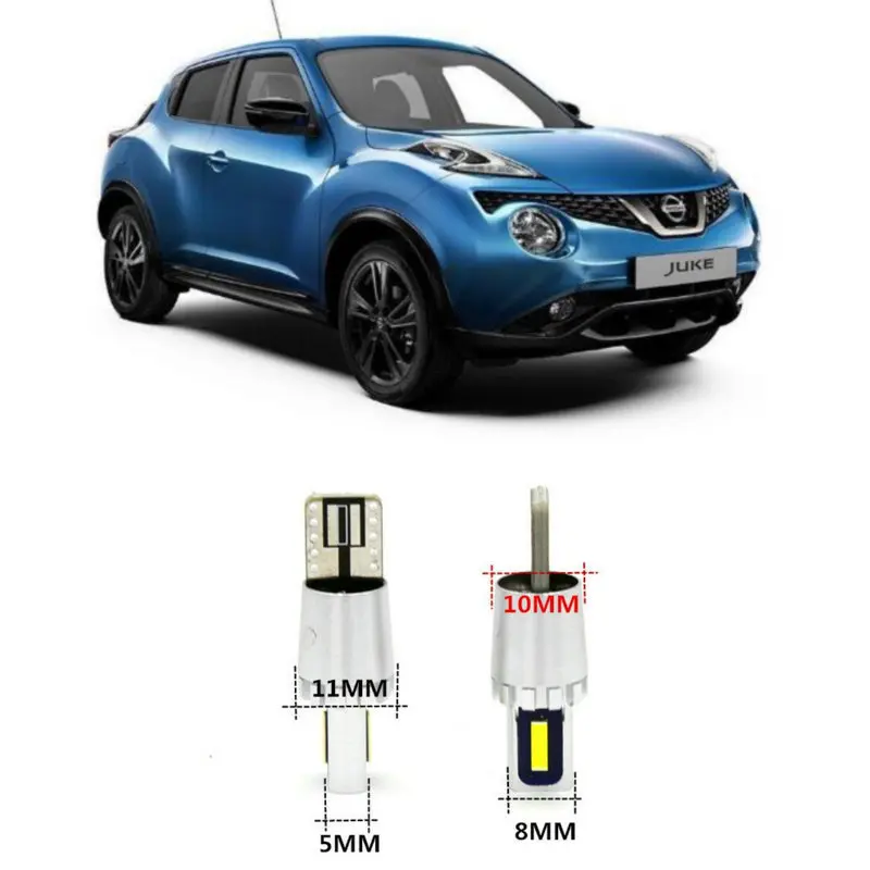 Canbus Led Parking Light Lamp Bulb For Nissan qashqai juke x trail tiida 350Z 370Z altima armada