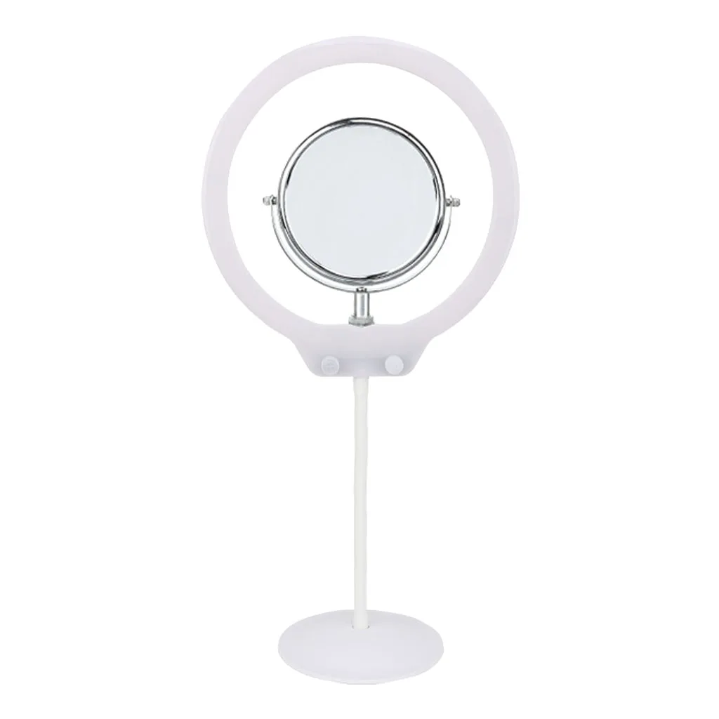 10 inch Dimmable LED Selfie Ring Light with Tripod Stand for YouTube Video,Makeup, Camera, Smartphone