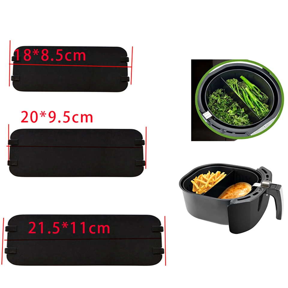 Air Fryer Cooking Divider Double Layer Rack Air Fryer Accessories Baskets Air Fryer Basket Divider Keeps Food Separated Tools Bakeware Sets Aliexpress