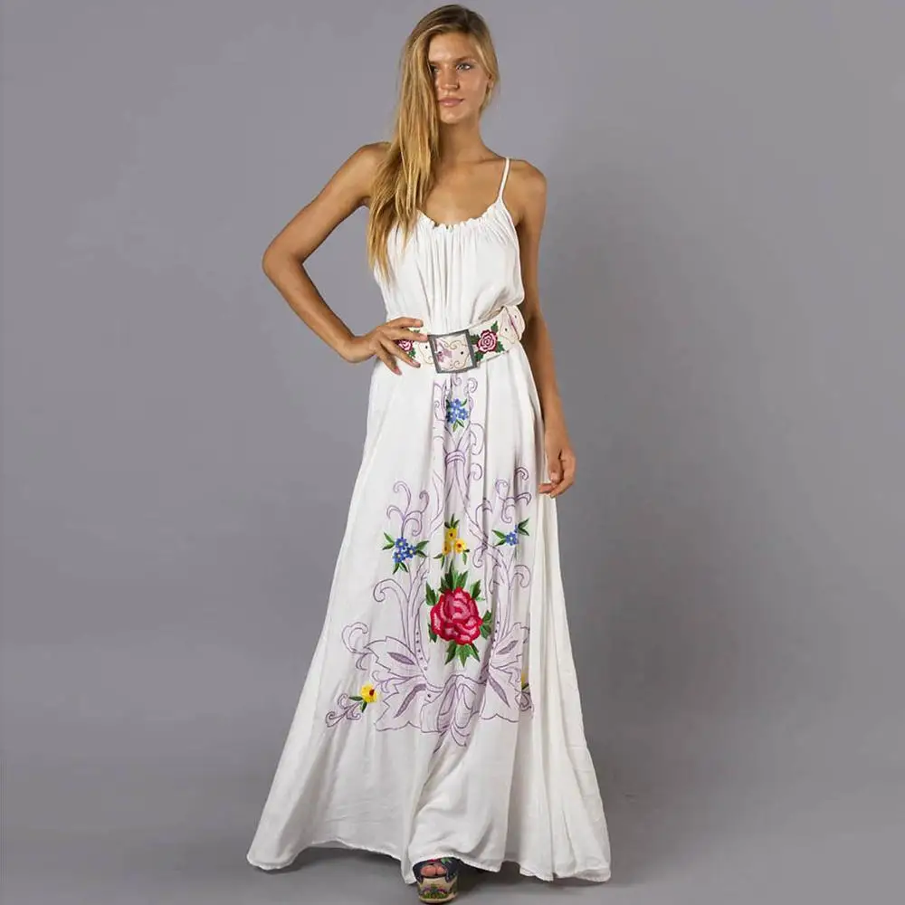 boho cheesecloth dress
