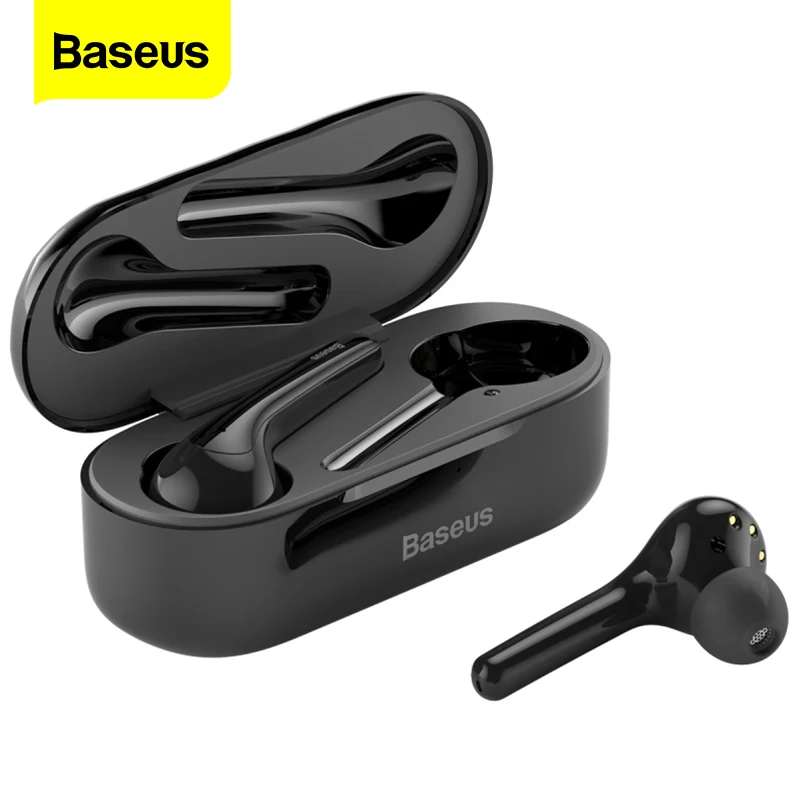 Baseus W07 TWS Bluetooth наушники стерео настоящие беспроводные наушники спортивные шумоподавление Гарнитура Bluetooth Handsfree для Xiaomi|Наушники и гарнитуры| | АлиЭкспресс