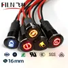 16mm Waterproof Lamp FILN 12V LED Car Boat LED Warning Dashboard Signal Lights Instrument Pilot light ► Photo 1/6