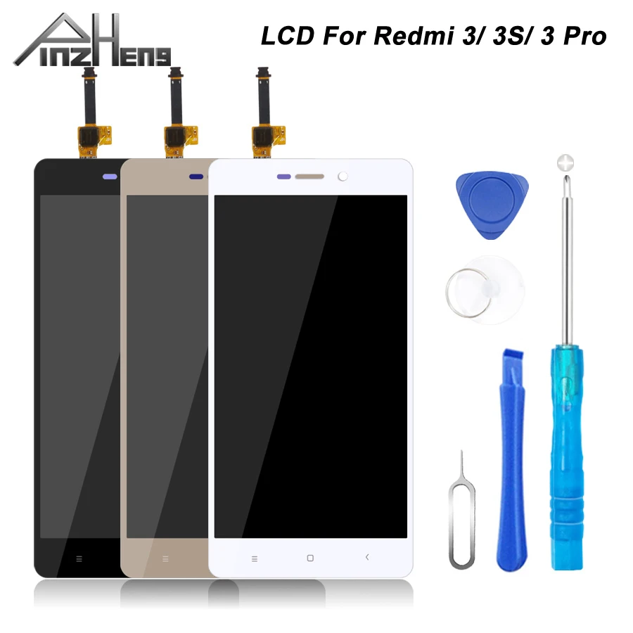 

PINZHENG 100% AAAA Original LCD For Xiaomi Redmi 3S 3 Pro Screen Replacement Display Touch Redmi 3 Pro Screen Kits Screen LCDS