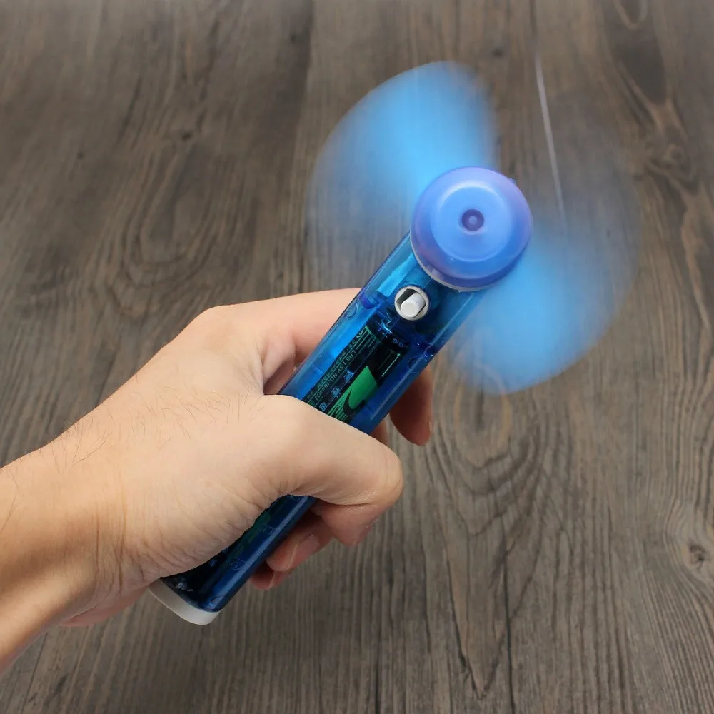 

Mini Handheld Water Mist Fan Portable Mist Spay Bottle Air Cooling Fan for Outdoor Air Cooler Spayer Kids Toy Gifts Random Color