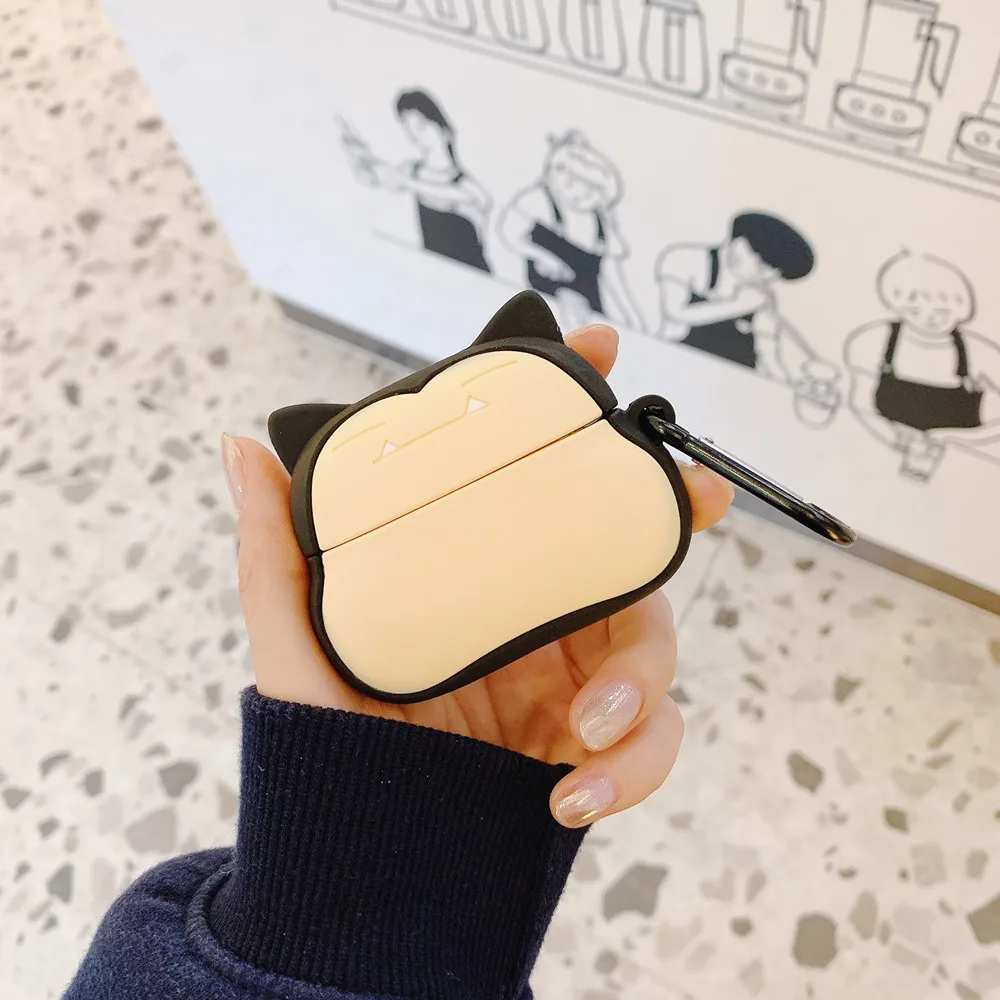 Мультяшный чехол для наушников с Bluetooth защитный кожаные аксессуары Airpods Pro 3