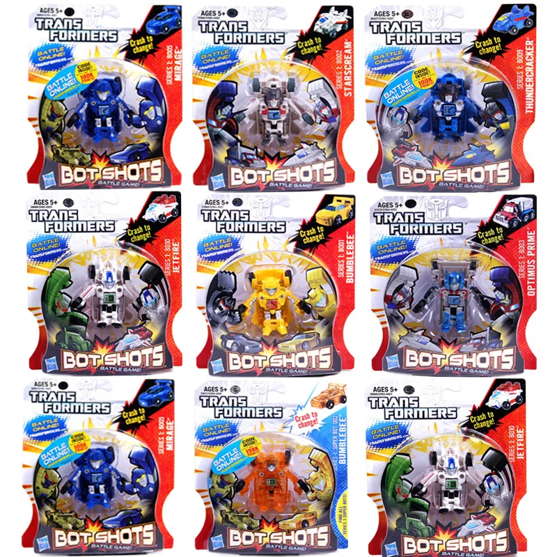 

Genuine Hasbro Transformers Model Toys Bumblebee Bolide Lockdown Thundercracker Mirage Starscream Optimus Prime Gifts for Kids