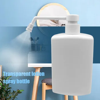

500ml Hand Soap Liquid Dispenser Wear Resistant With Long Nozzle Makeup Water Plastic Empty Spray Bottle Bathroom Large Capacity