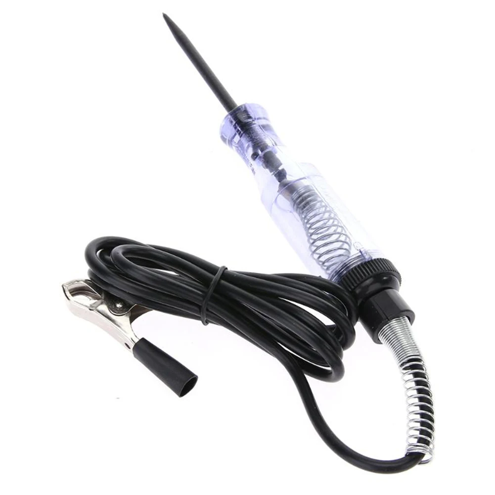 DC 6V 12V 24V Probe Light System Test Probe Lamp Auto Car Light Circuit Tester Lamp Voltage Test Pen Detector Copper DC 6V 12V 24V Probe Light System Test Probe Lamp Auto Car Light Circuit Tester Lamp Voltage Test Pen Detector Copper