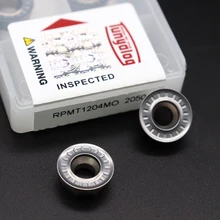 

10PCS RPMT1204 MO 2050 Milling Carbide Insert Lathe Milling High Quality RPMT 1204 CNC Tools Milling Cutter Finishing
