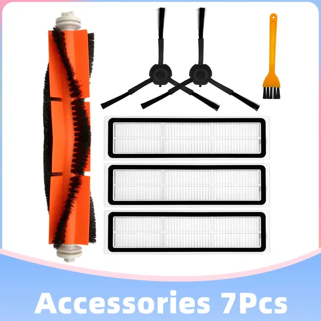 Xiaomi Dreame Bot L10 Pro D9 TROUVER LDS Finder Robot Vacuum Cleaner Parts Main Side Brush Hepa Filter Mop Cloths Replacement Set Q