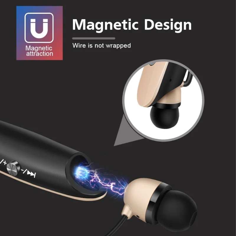 Bluetooth V5 0 Headphones Wireless Earphone Magnetic Sport Earbud IPX4 TWS For iPhone 11 Pro Xr Xs Max 6 6s 7 8 Plus X Universal